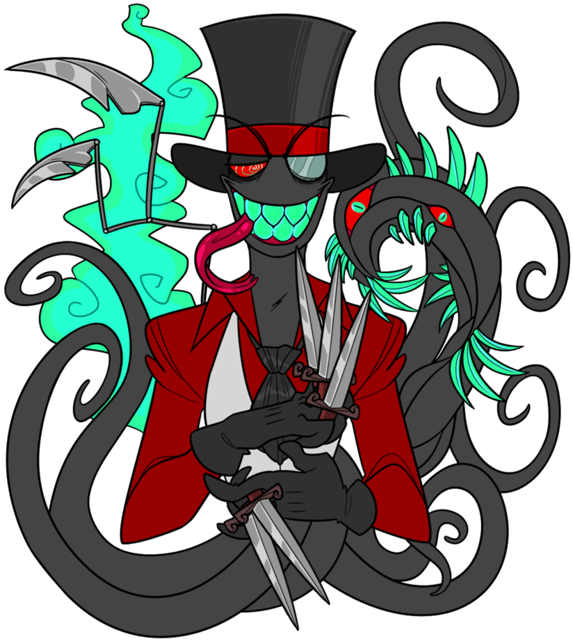 Top Dog By Frizzbutt - Villainous Black Hat Fanart (848x942)