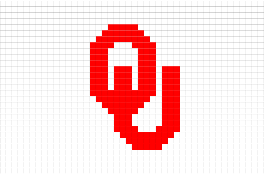 Oklahoma Sooners Pixel Art - Vampire Pixel Art (880x581)