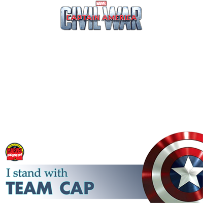 We Stand On Captain America Side - Captain America Iron-on 4pk (400x400)