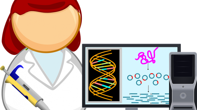 Molecular Diagnostics Market - Gel Electrophoresis Model Clipart (678x381)