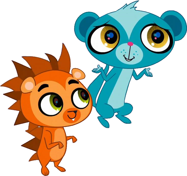 Lps Sunil And Russell Best Friends Vector By Emilynevla - Hedgehog (918x787)