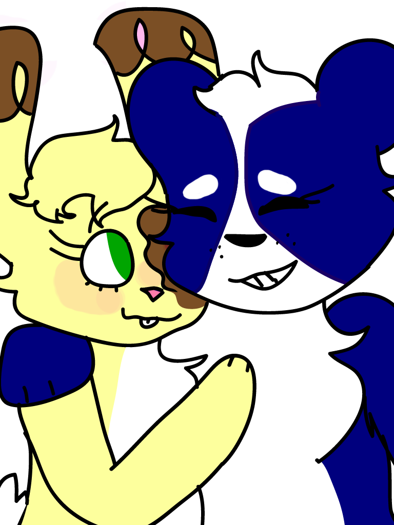 She's My Bestfriend, Best Of All Bestfriends - Cartoon (768x1024)