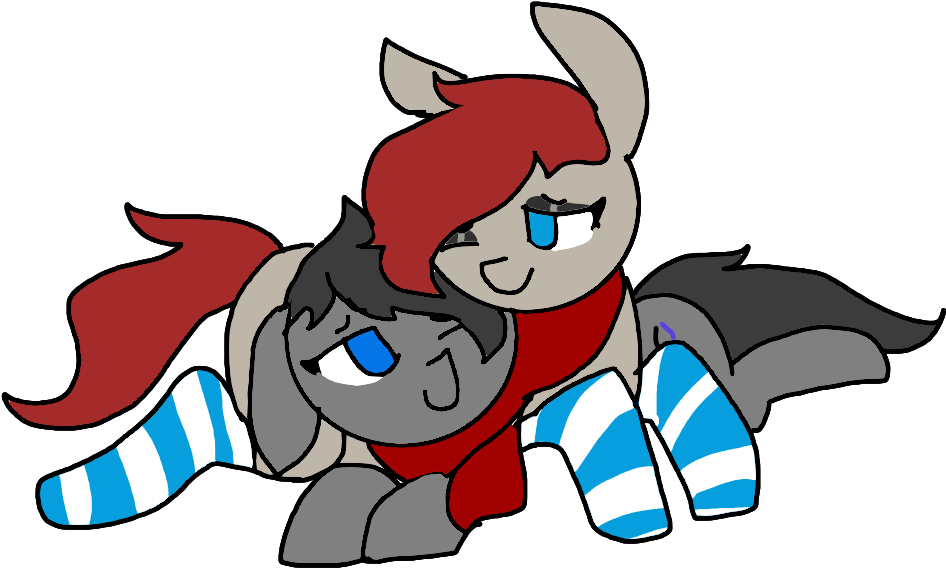 Nootaz, Best Friends, Clothes, Cute, Eyeshadow, Looking - Cartoon (979x575)