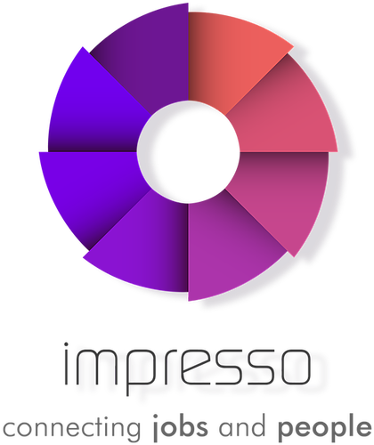 Impresso Logo - Professional Network Service (600x674)