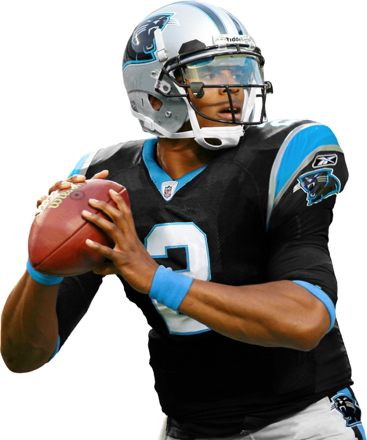Cam Newton - Cam Newton White Background (751x900)