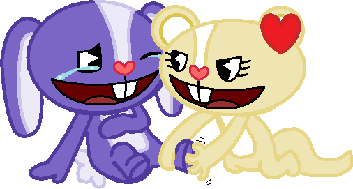 Safelie And Gary - Happy Tree Friends (506x271)