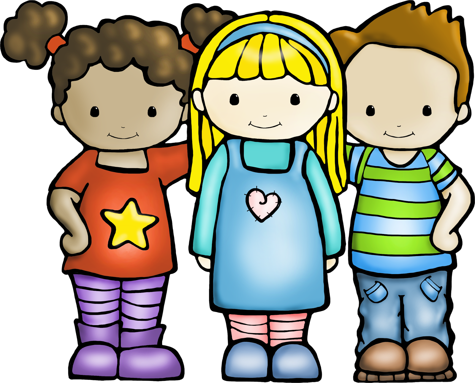 Two Friends Clipart Black And - Clip Art (1600x1291)