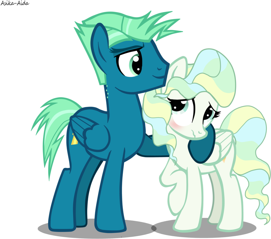 Friends By Asika-aida - Mlp Top Bolt Vector (982x814)