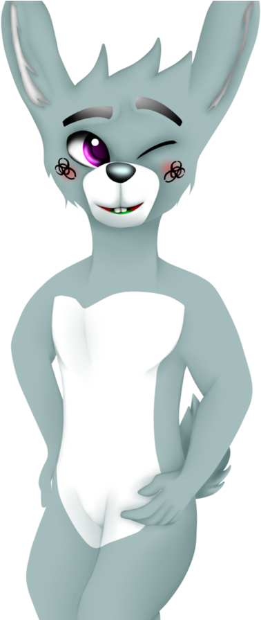 Toxic Anshu The Rabbit By Toxicibu - Cartoon (894x894)