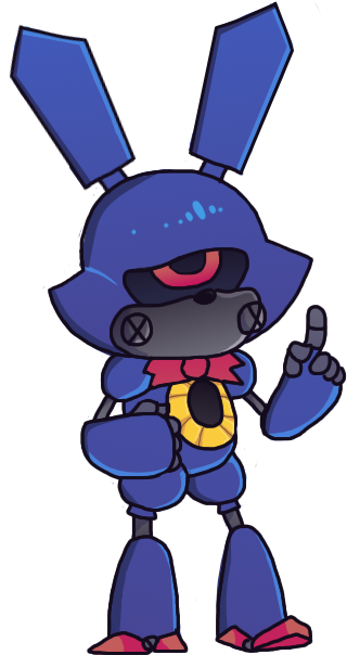 [art] What If Sonic's Prototype Design Had A Metal - Cartoon (700x700)