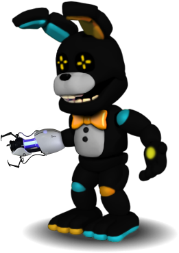 Portal Rabbit By Riolufazbear - Cartoon (400x420)