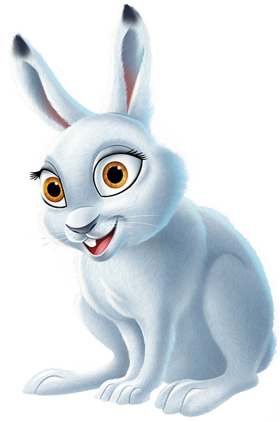 Arctic Hare Clipart Big Rabbit - Operation Arctic Vbs 2017 (400x603)