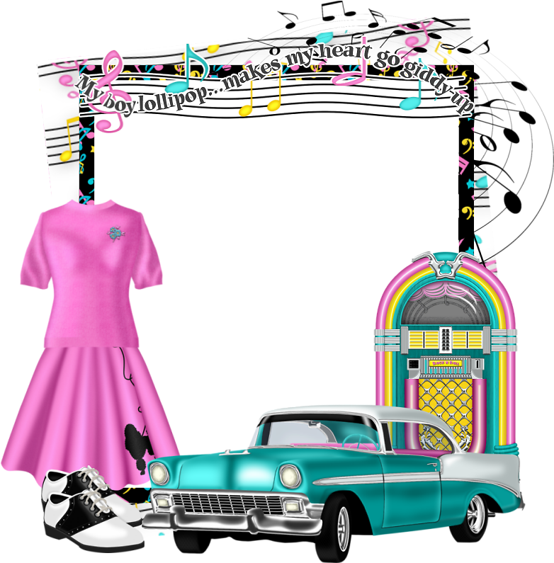 Beach Cluster Frame - Portable Network Graphics (800x800)