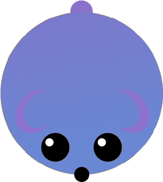 Blue Bear - Mope Io Blue Whale (500x500)