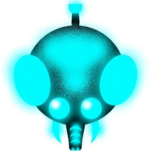 Blue Whale Ocean - Illustration (500x500)