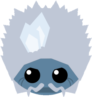 Pseudo Frostbite Yeti - Neon Yeti Mope Io (500x500)