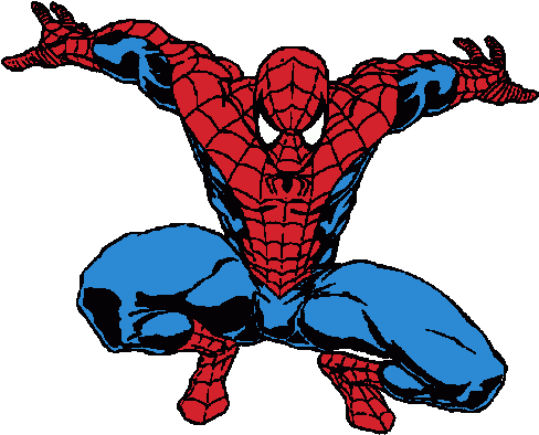 New Spiderman Cartoon Pictures All Cliparts Spiderman - Spider Man Cartoon Character (497x405)