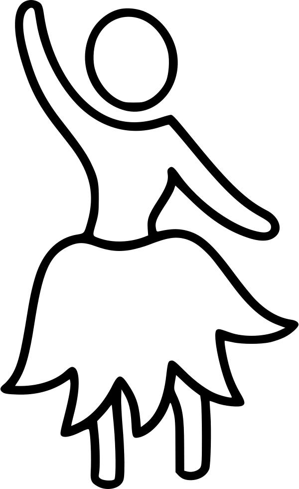 Dancers Ballet Hawaiian Dancer Striptease Comments - Dance (600x980)