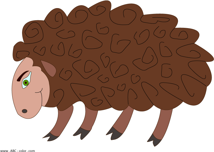 Baa Lamb Raster Picture - Cartoon (822x567)
