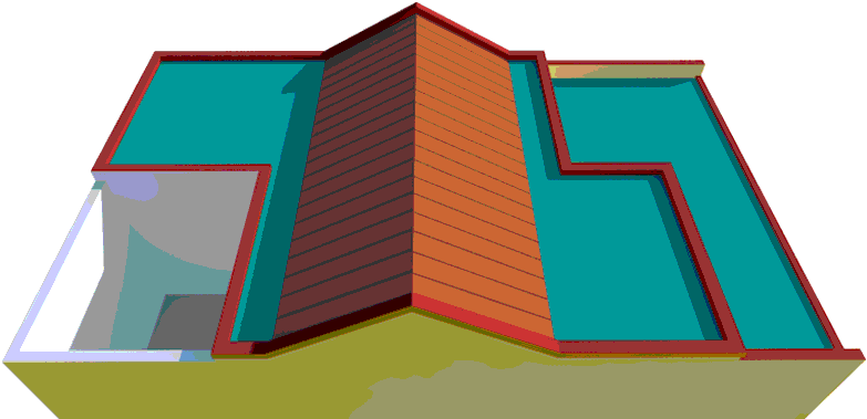 Contoh Model Atap Rumah Minimalis Modern - Architecture (800x395)