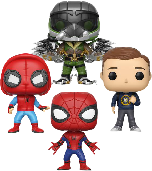 Homecoming - Funko Pop Spider Man Homecoming (578x649)