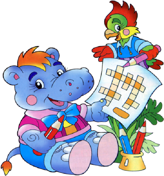 Animals With School Crayons And Pencils School Funny - Animals In School Clipart (600x600)