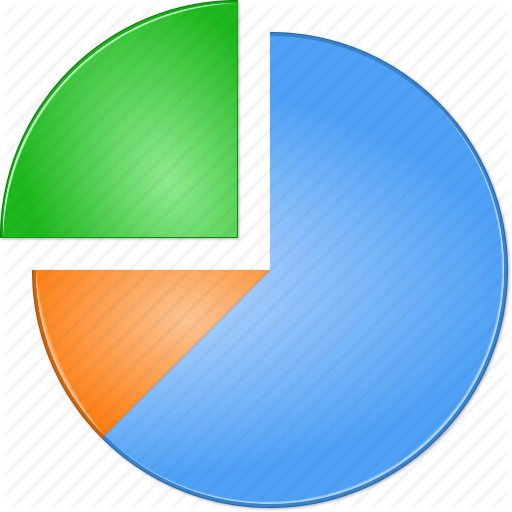 Graph Clipart Data Reporting - Proportion Icon (512x512)