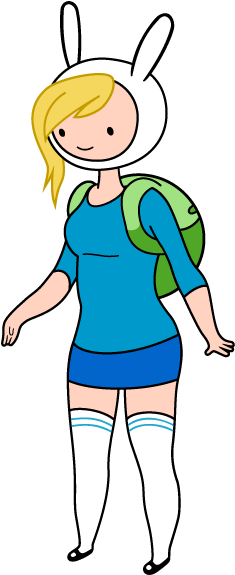 Fionna Vector Drawing By Otownflyer - Fiona From Adventure Time (370x612)