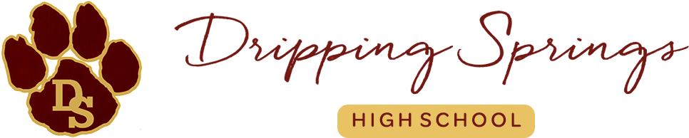 Dripping Springs High School - Dripping Springs High School Logo (985x201)