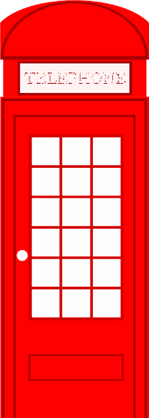 Phone Box, Telephone Booth, Telephone Box, Call Booth - London Telephone Booth Clipart (800x1600)