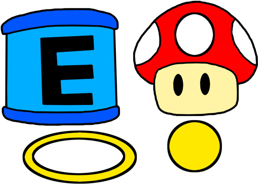 Video Game Icons Series Items By Marcospower1996 - Video Game (1049x762)