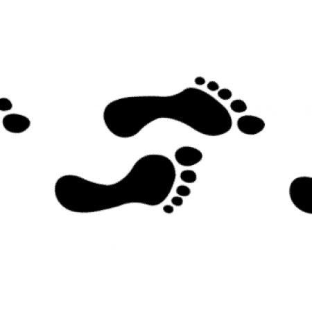 Walk By Faith - Illustration (450x450)