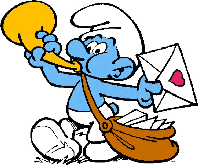 Publicado Por Rosa En - Postman Smurf (637x541)