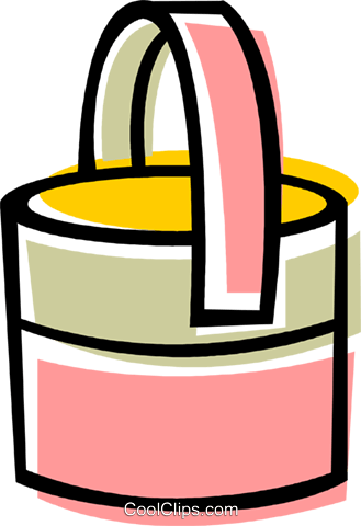 Cleaning Pail Royalty Free Vector Clip Art Illustration - Cleaning Pail Royalty Free Vector Clip Art Illustration (329x480)