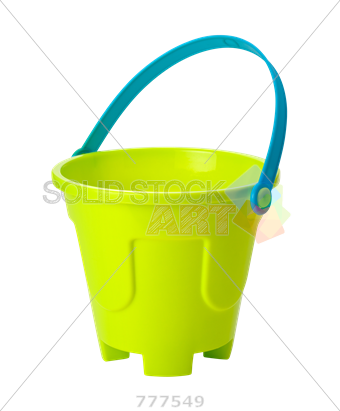 Stock Photo Of Yellow Sand Pail Isolated On Transparent - Beach Pail (340x411)