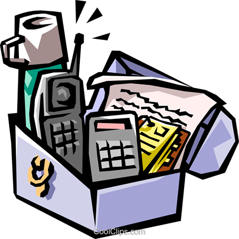 Executive Businessman's Lunch Pail Royalty Free Vector - Electrical Engineering (480x480)