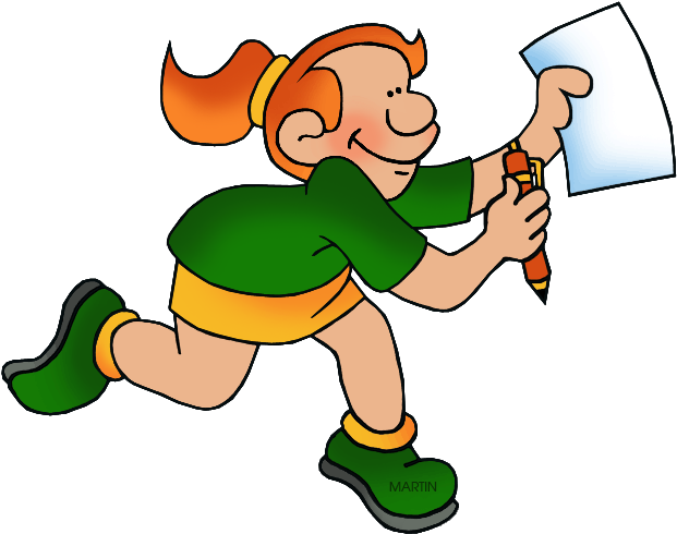 Student Journalist - Phillip Martin Clip Art Students (648x506)