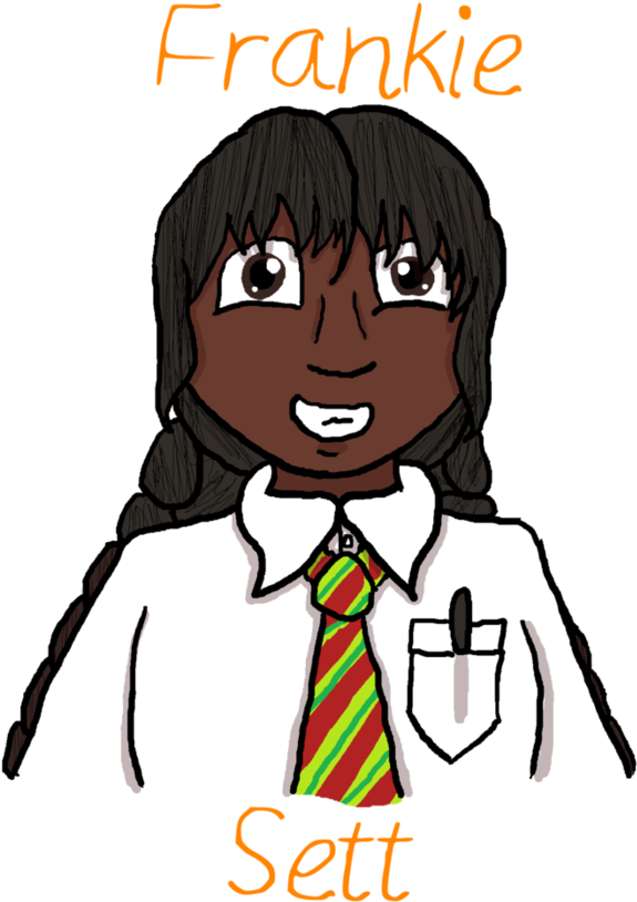 Cute Lesbian Journalist By Lightningstripedftba - Cartoon (894x894)