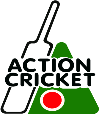 Clipart Info - Action Cricket Logo Png (348x397)