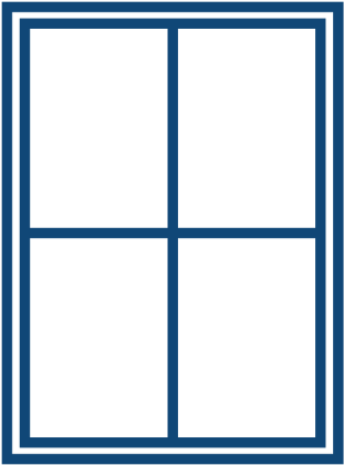 Extra-large Windows Let In Natural Light And Provide - Poster Icon Png (477x477)