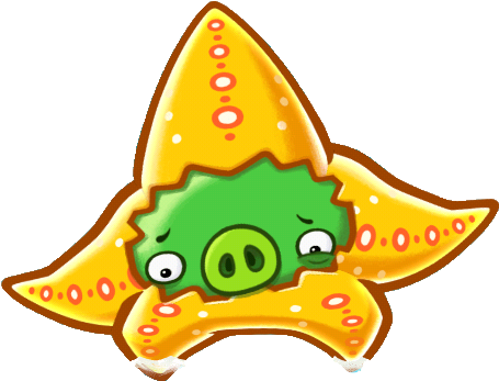 Tired Super Seastar Pig - Tired Super Seastar Pig (504x381)