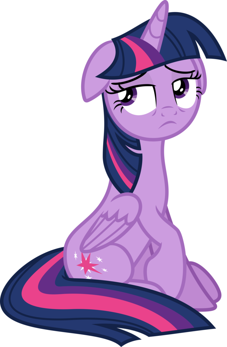 Tired Twilight By Korsoo - Mlp Twilight Vector Tired (723x1105)