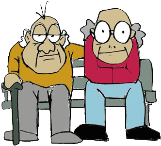 How Can We Help The Elderly When They Go To Grocery - Jubilados Pensionados (381x323)