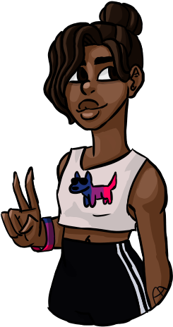 Tired Beautiful Bi By Voltrontrashtm - Fan Art (345x480)