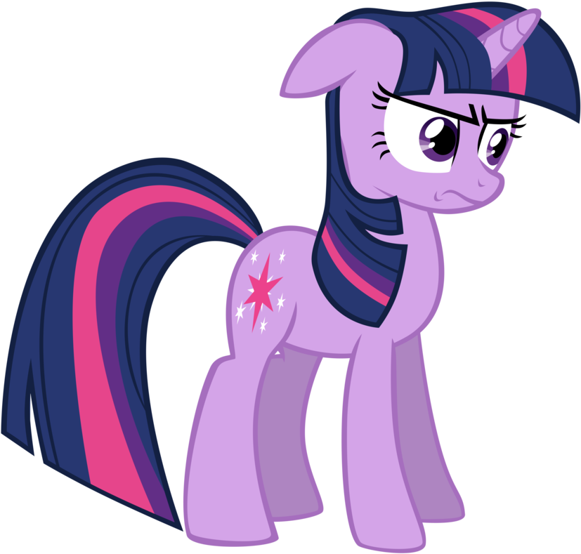Twilight Is Tired Of Your Shit Vector By Togekisspika35 - My Little Pony Twilight Sparkle (859x930)