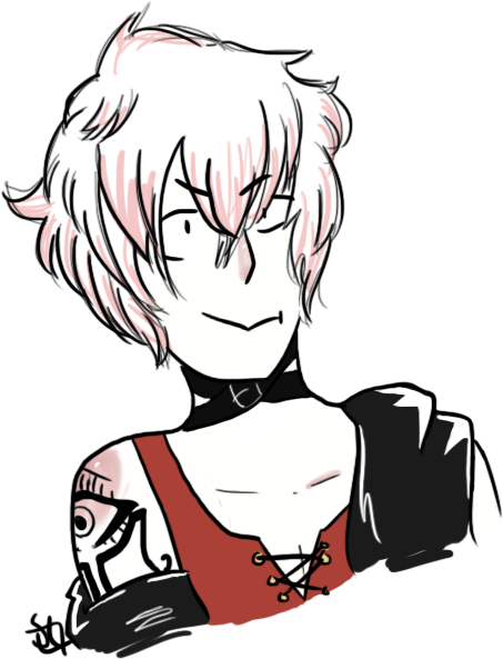 Saeran Wrap By Ever So Tired - Cartoon (521x620)
