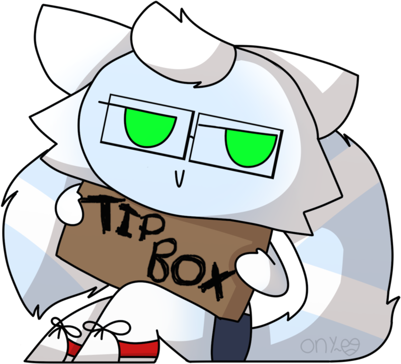 Tip Box Thing Icon By Onycraft-comicz - Cartoon (894x894)