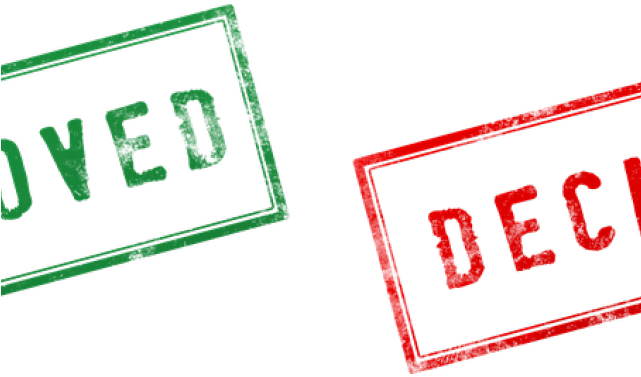 Fail Stamp Clipart Passed - Zey Tasarım Dijital Baskı Dekoratif Yastık - Çift Taraflı (640x480)