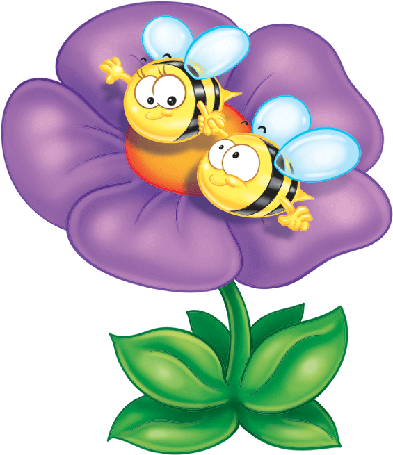 Bee On The Flower - Bee On The Flower (700x700)