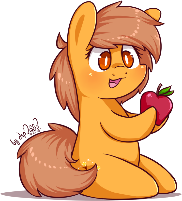 Meadow With Appul By Dsp2003 - My Little Pony: Friendship Is Magic (894x894)